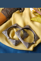 Nisha Silver Bangles