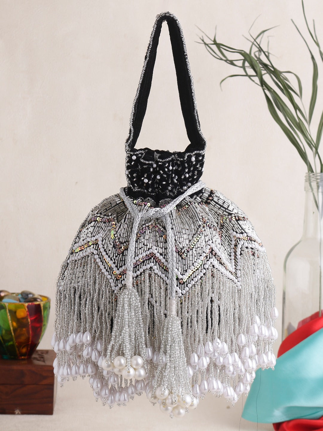 Designer Shama potli bag