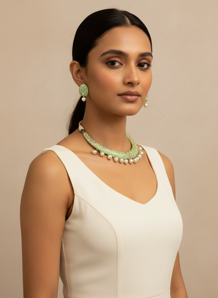 Medhavi hasli polki set