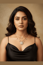 Varsha polki kundan necklace