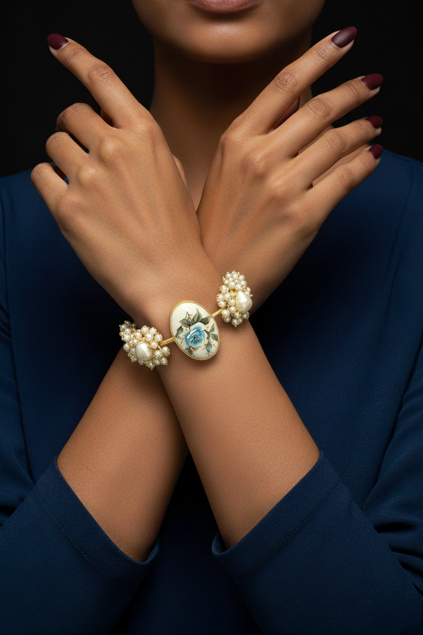 Farzana real pearl bracelet