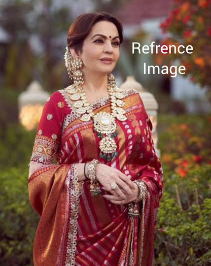 Fine polki Nita ambani inspired set