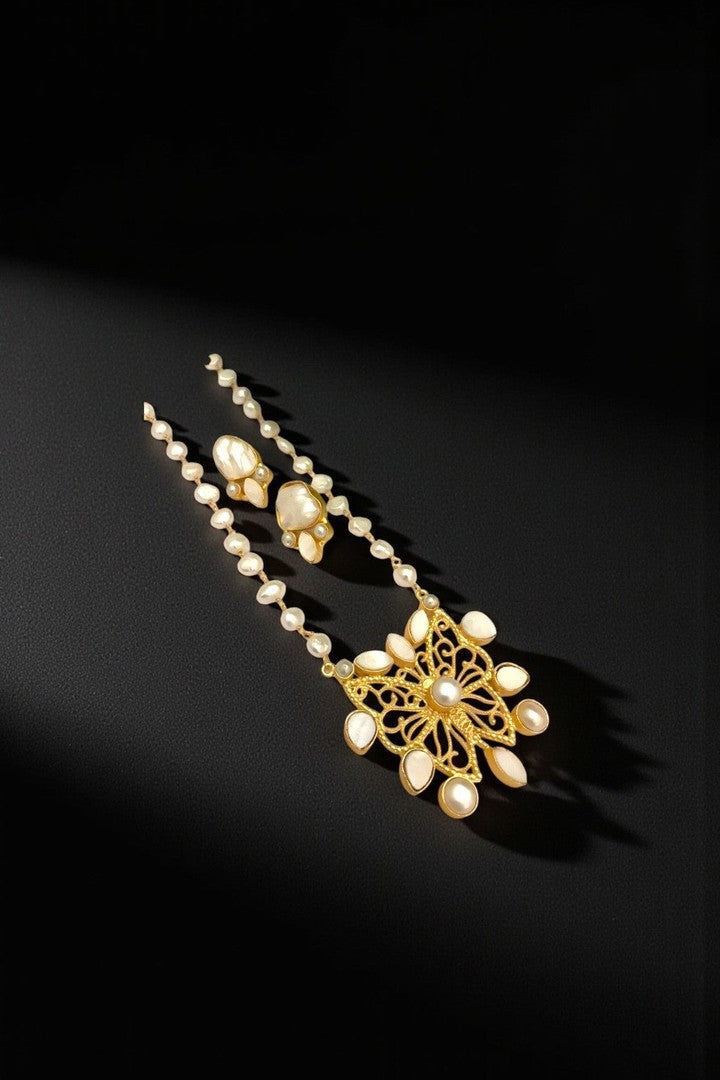 Iris Real pearl Set