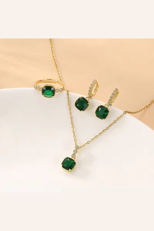 JS-16– 18k Gold Plated Stainless Steel Tarnish Free Waterproof Female Jewellery