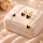 Jazz 18k Gold Plated Stainless Steel Tarnish Free Waterproof Female Jewellery