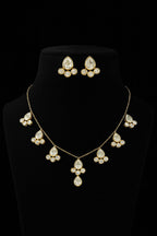 Jessica polki kundan sleek set