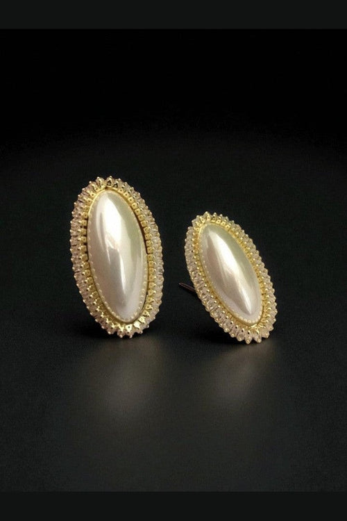 Julia ad pearl earrings