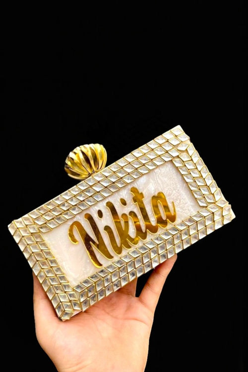 Julieta customisable clutch