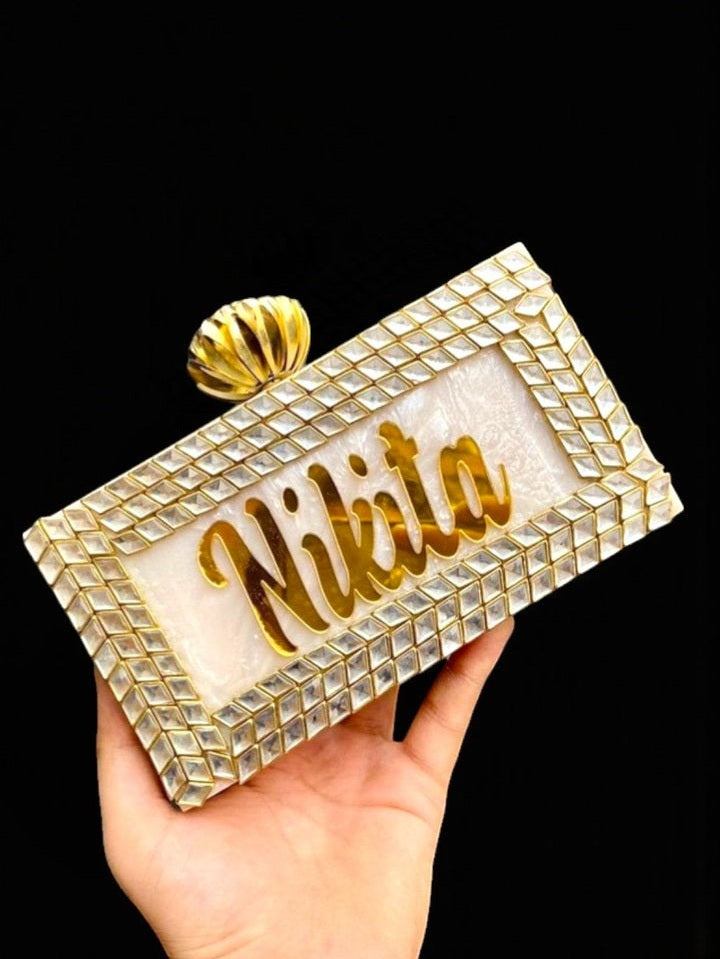 Julieta customisable clutch