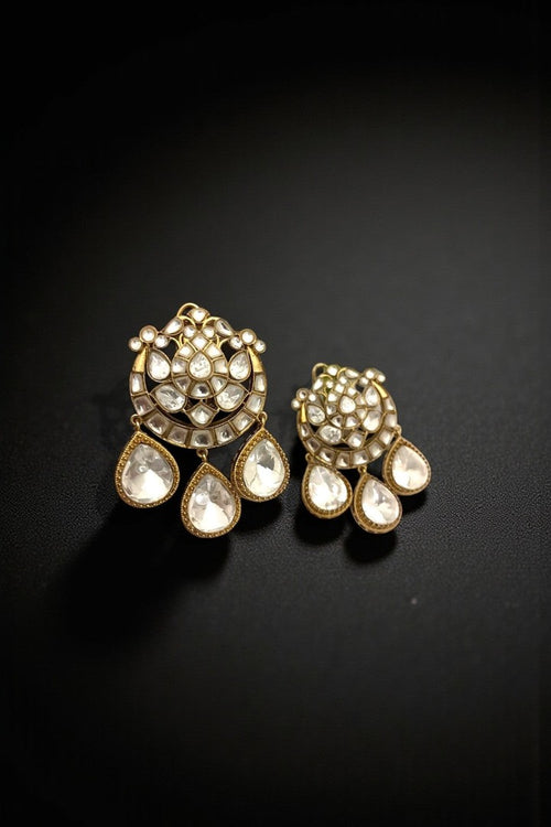 Jyoti polki kundan earrings