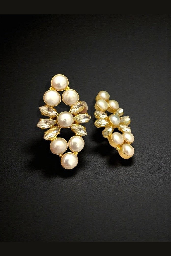 Kanchan Real pearl Earrings