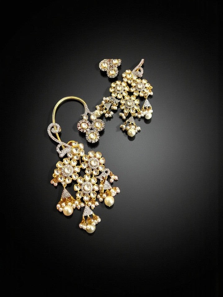 Karishma kundan Ear cuffs