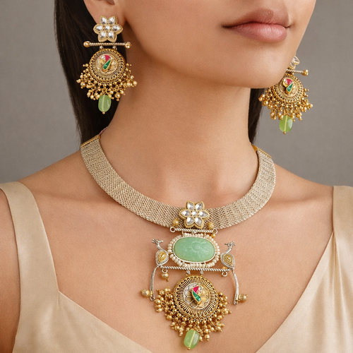 Kaveri Necklace - Exquisite Ethnic & Western Jewelry