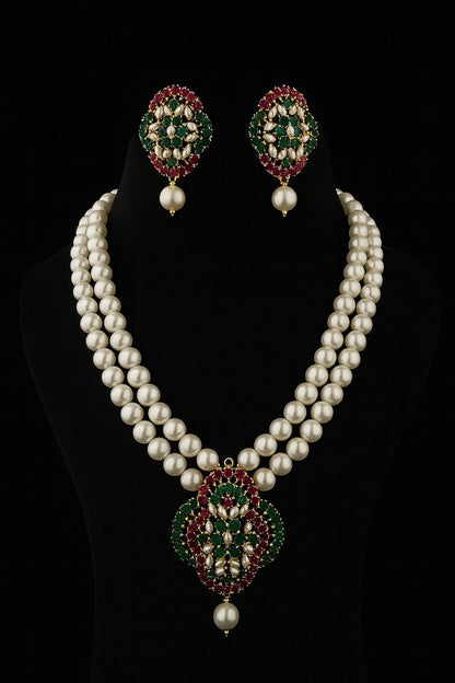 Kavita real pearl set