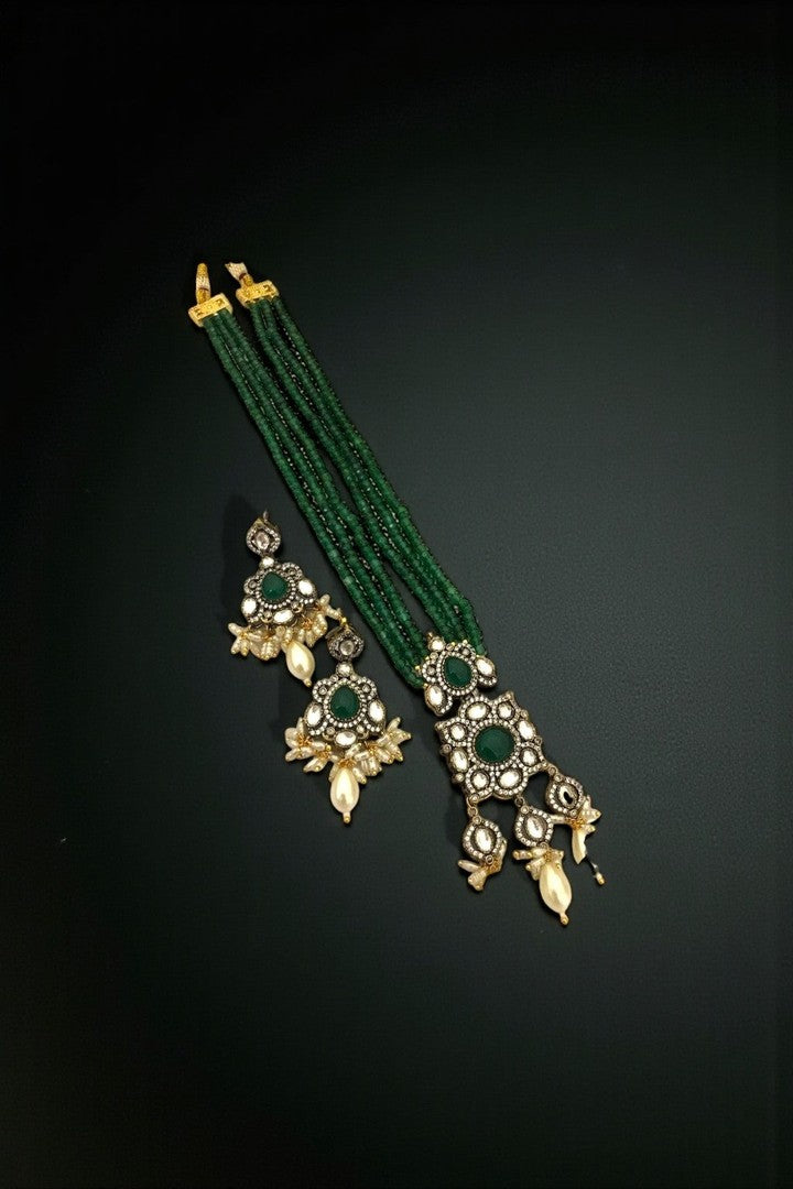 Kirti polki kundan set