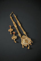 Lakshmi polki kundan gold look set