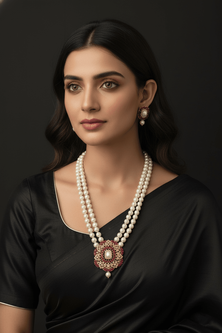 Laranya Real Pearl Set