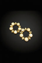 Livia real pearl hoops