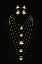Long kundan mala set