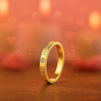 Love 18k Gold Plated ring Anti Tarnish ring