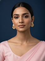 Lucia real pearl earrings