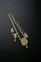 Madhusri real pearl combo set