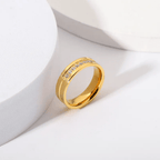 Maria Ring Stainless Steel Anti Tarnish Waterproof Female Jewellery