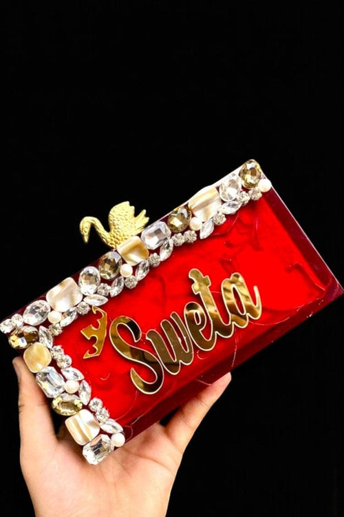 Marvella Clutch with mop stone