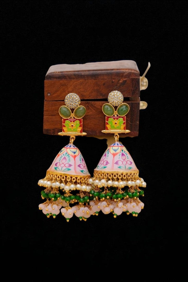 Meenakari Earrings