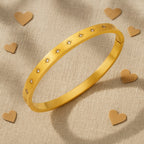 Morgana 18k Gold Plated Stainless Steel Tarnish Free Waterproof Female Jewellery