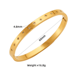 Morgana 18k Gold Plated Stainless Steel Tarnish Free Waterproof Female Jewellery