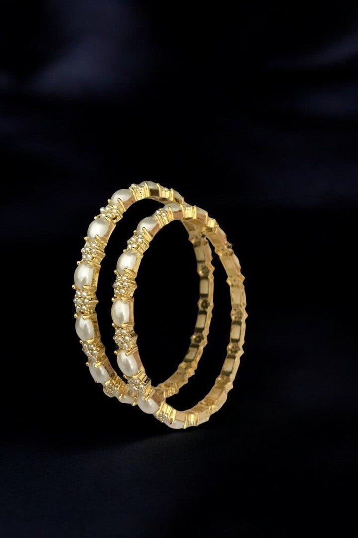 Mrinali real pearl bangles