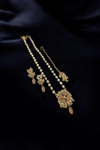 Nainika real pearl combo set