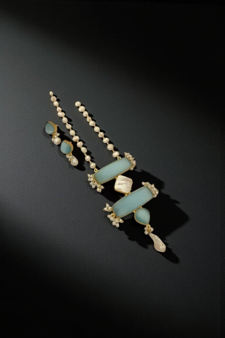 Namasvi real pearl set