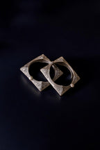 Nisha Silver Bangles