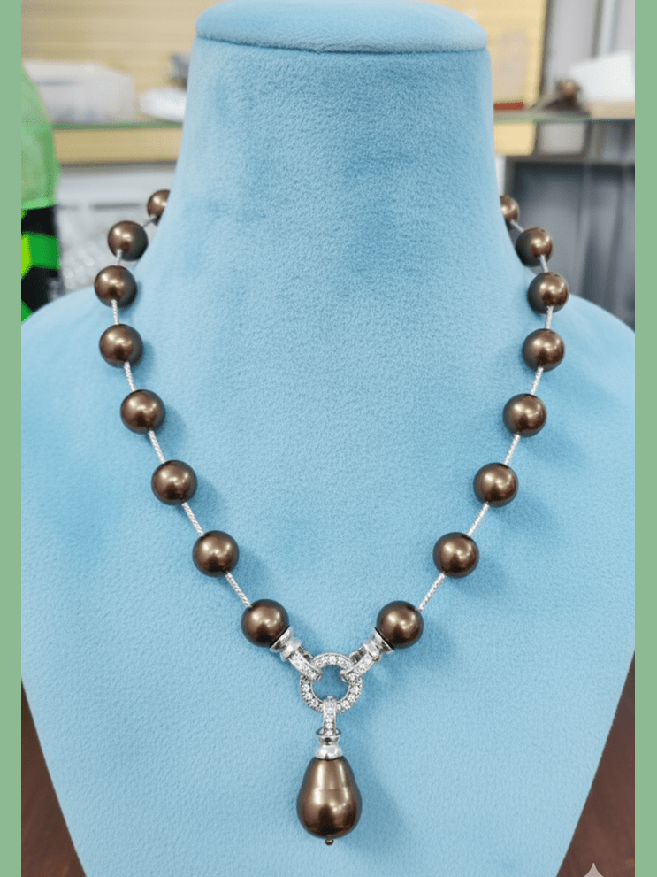 Omya real pearl mala