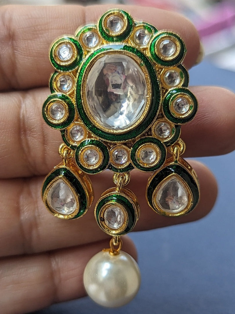 Girija Polki Kundan Earrings