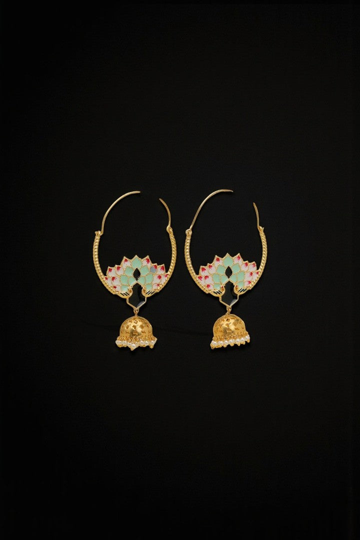 Peacock Jhumka