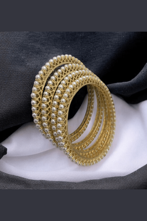 Santati real pearl bangles