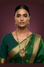 Elephant polki kundan set