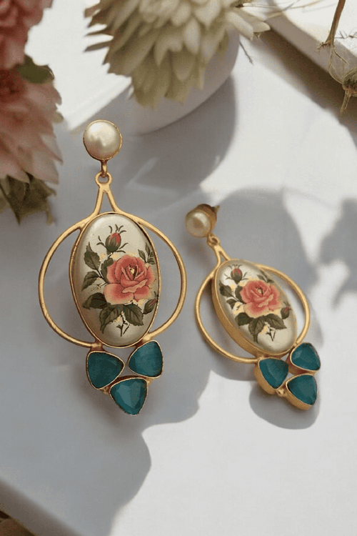 Sana real pearl earrings