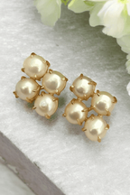 Sayani real pearl earrings