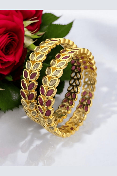 Priya polki bangles