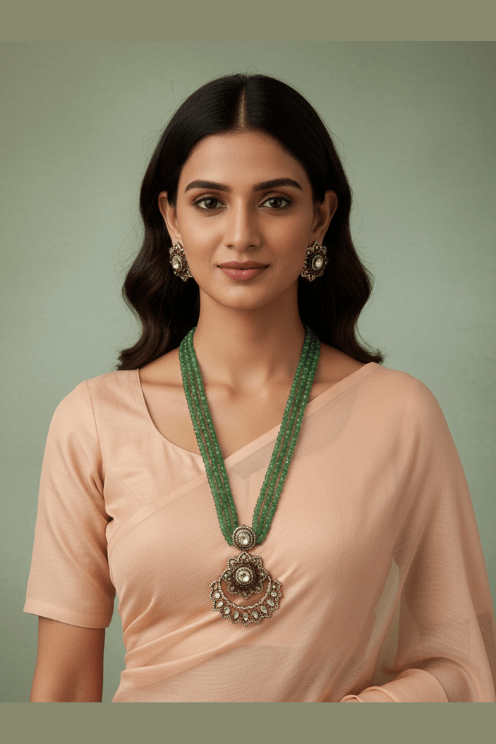 Sneha polki kundan set