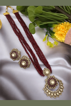 Pritha polki kundan set