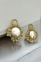 Shivina real pearl earrings