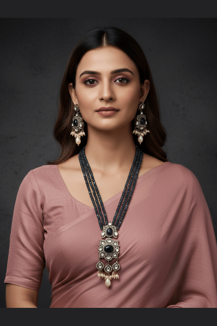 Tripta polki kundan set