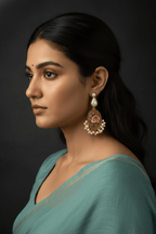 Maanyata real pearl earrings