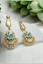 Afea real pearl earrings