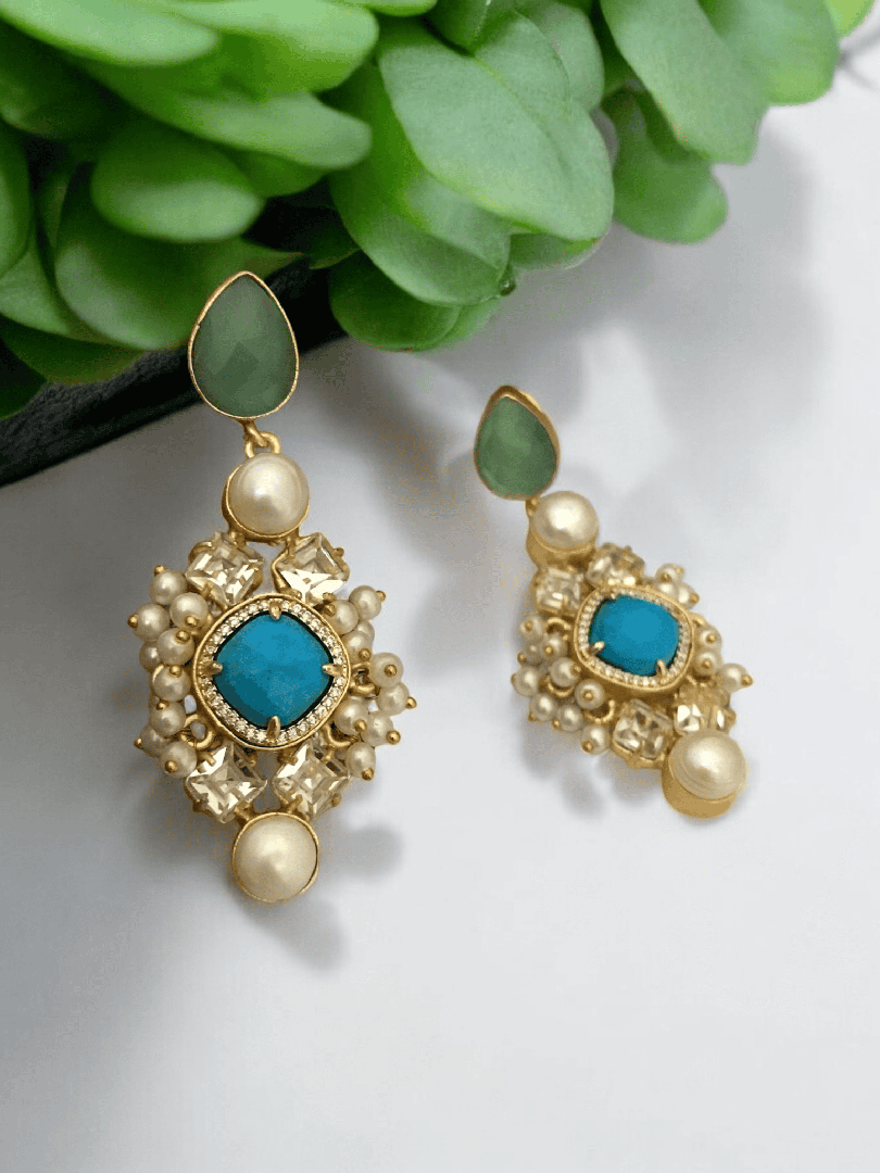 Aarti real pearl earrings